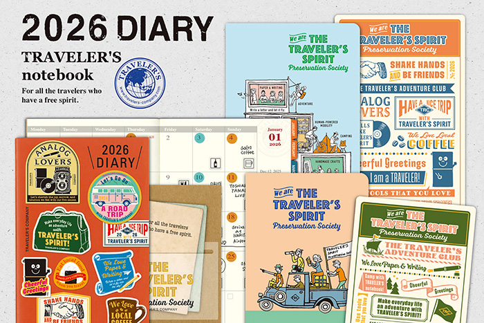 TRAVELER'S 2026 DIARY