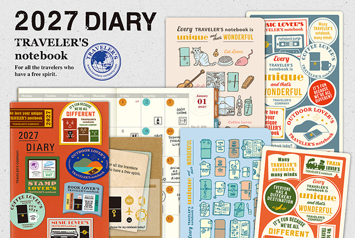 TRAVELER'S 2027 DIARY