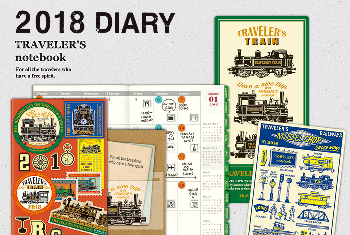 TRAVELER'S 2018 DIARY